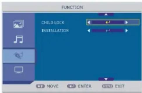 Jay-Tech LED TV 824D - CHILD LOCK (Kindersicherung) - 1