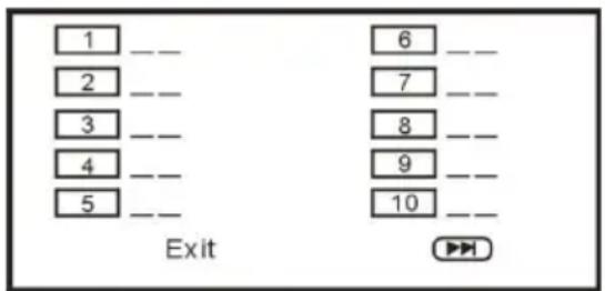 Jay-Tech LED TV 824D - Wiedergabe programmieren - 1