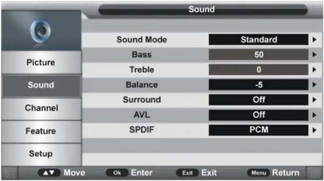 Jay-Tech LED TV JTC 32TT - SOUND (Ton) - 1