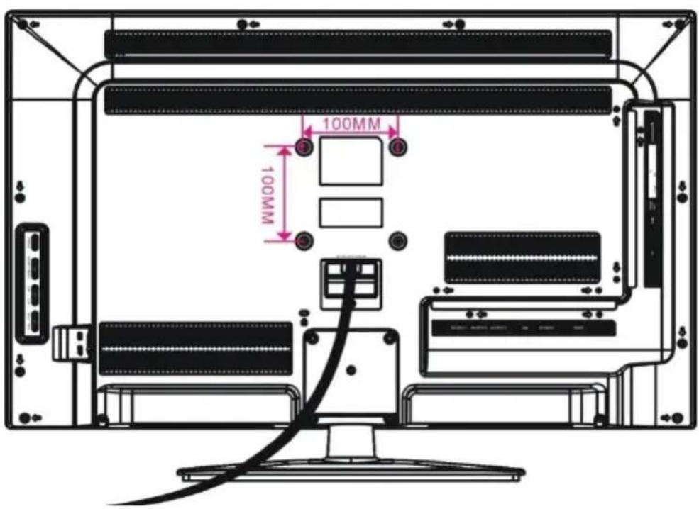 Jay-Tech LED TV JTC 32TT - WANDMONTAGE - 1