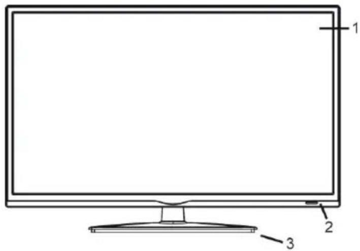 Jay-Tech LED TV JTC 32C FHD - Hauptgerät - 1