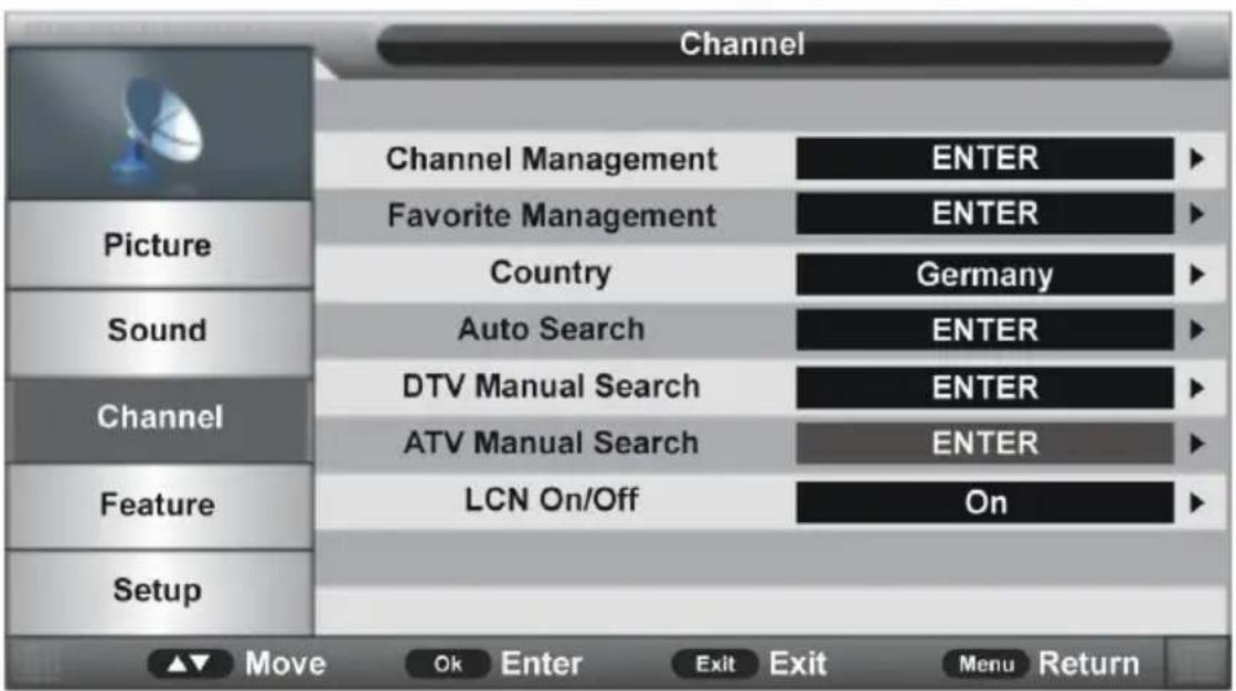 Jay-Tech LED TV JTC 32C FHD - CHANNEL (Sender) - 1