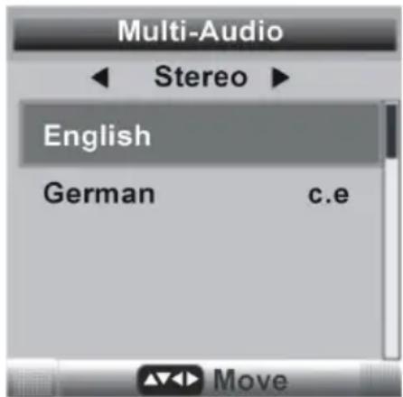 Jay-Tech LED TV JTC 32C FHD - MULTI-AUDIO-EINSTELLUNG - 1