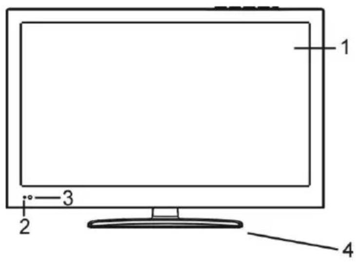 Jay-Tech LED TV JTC23C - Hauptgerät - 1