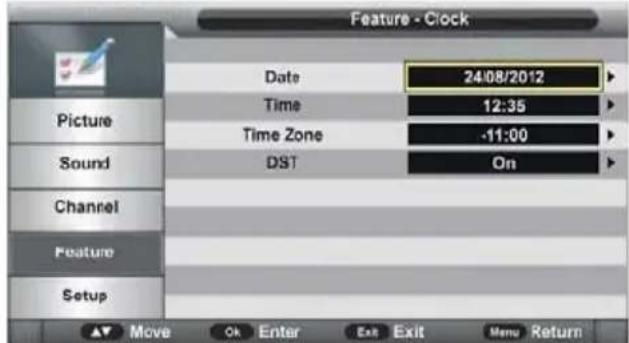 Jay-Tech LED TV JTC21TT - Clock (Uhr) - 1