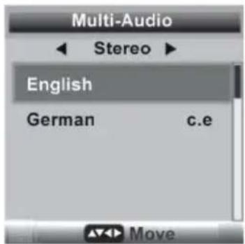 Jay-Tech LED TV JTC21TT - MULTI-AUDIO-EINSTELLUNG - 1