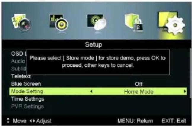 Jay-Tech LED TV JTC 40TT - Blue Screen (Blauer Bildschirm) - 2