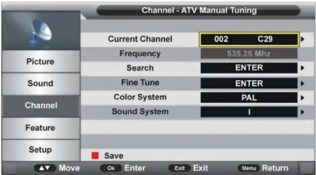 Jay-Tech LED TV JTC 3050TT - (nur bei ATV-Eingangsquelle) - 1
