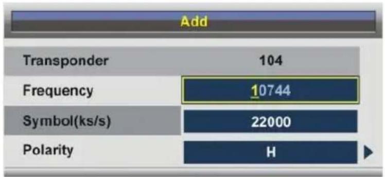 Jay-Tech LED TV JTC 3050TT - Frequency (Frequenz) - 1
