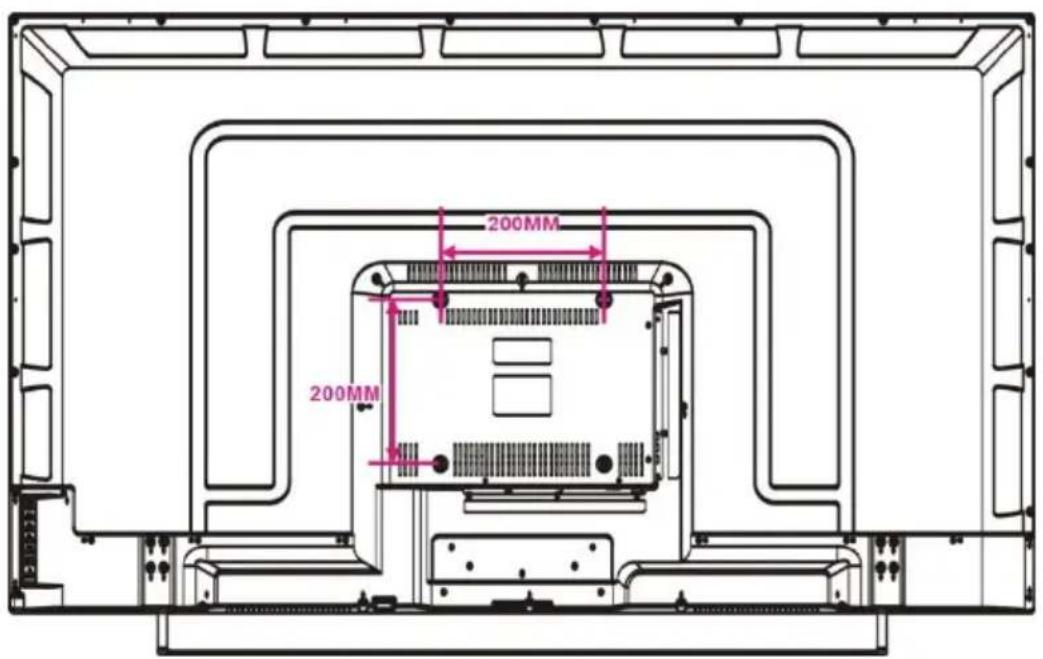 Jay-Tech LED TV JTC 3055TT - WANDMONTAGE - 1