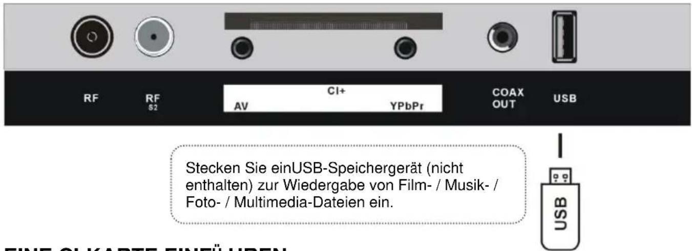Jay-Tech LED TV JTC 3055TT - YPBPR-VERBINDUNG - 2
