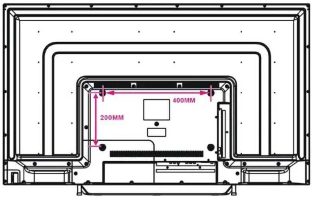 Jay-Tech LED TV JTC 3050C - WANDMONTAGE - 1