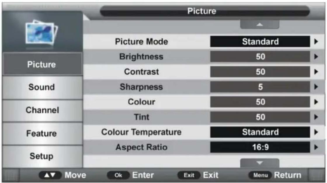 Jay-Tech LED TV JTC 3050C - PICTURE (Bild) - 1