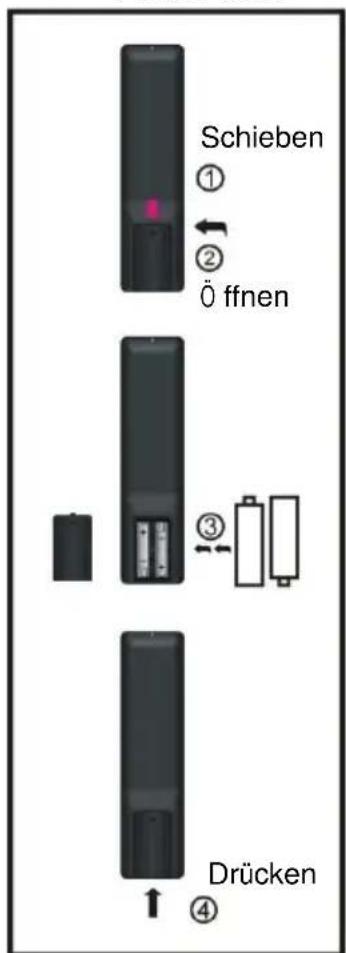 Jay-Tech LED TV JTC 3040C - HINWEISE: - 1
