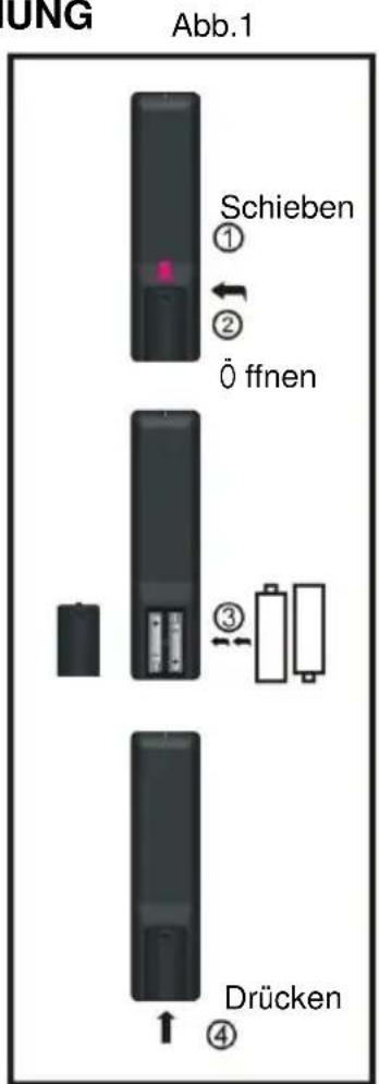 Jay-Tech LED TV JTC 2040TT - HINWEISE: - 1