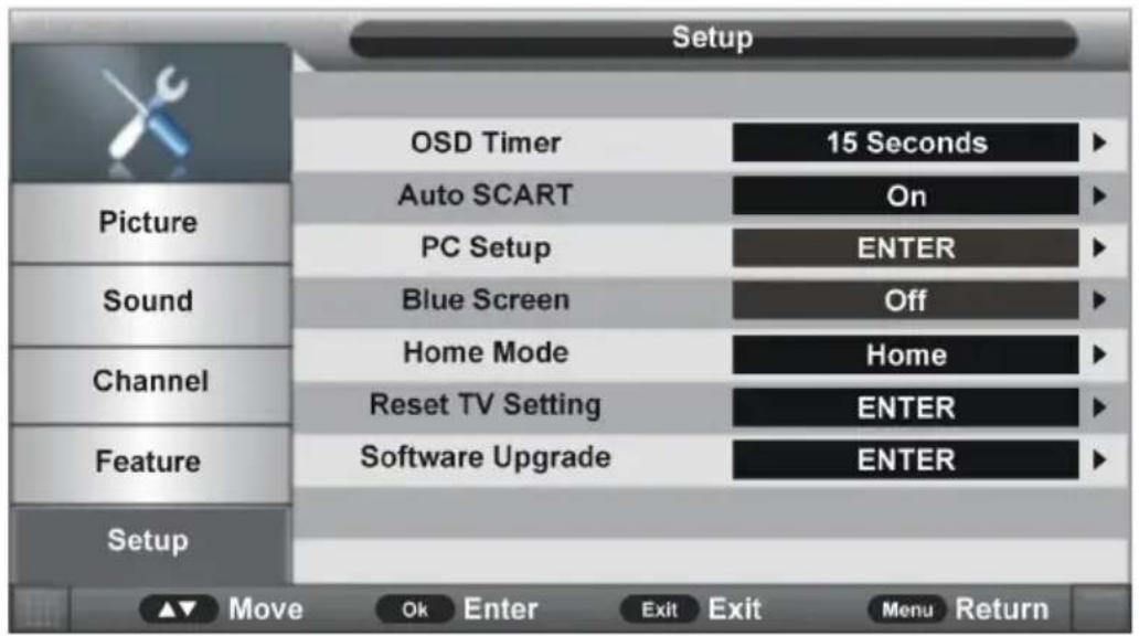 Jay-Tech LED TV JTC 2040TT - SETUP (Einrichtung) - 1