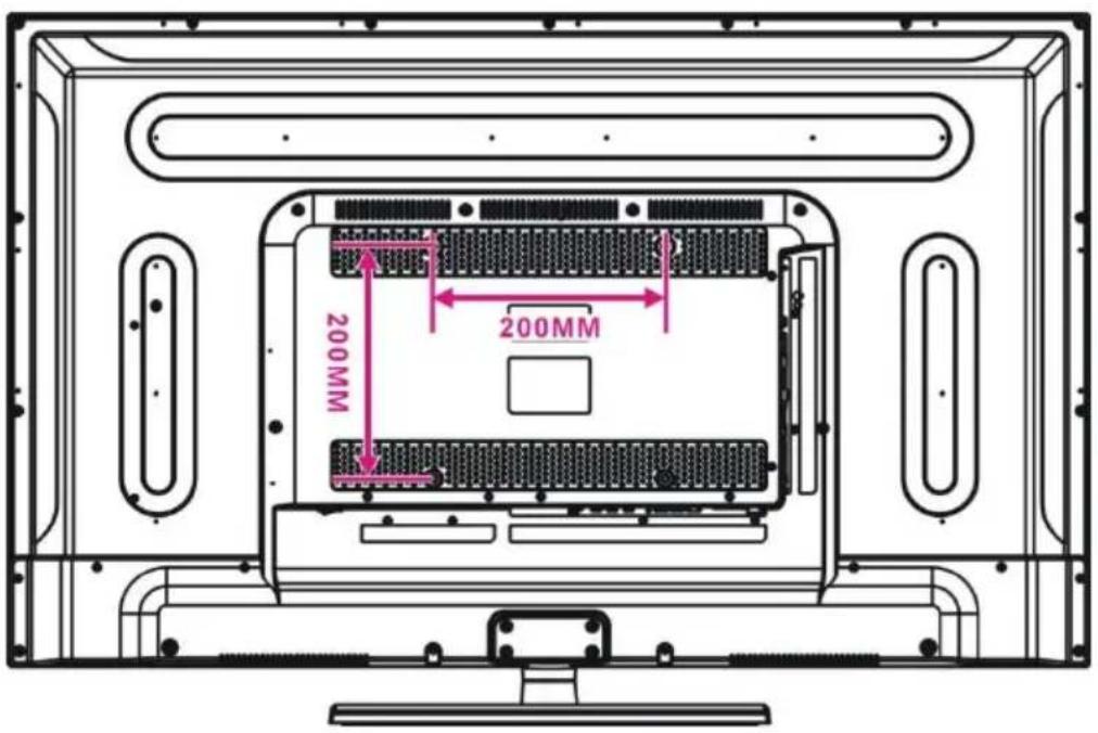 Jay-Tech LED TV JTC 2040TT - WANDMONTAGE - 1