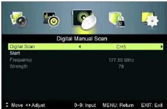 Jay-Tech LED TV JTC 2040D - Digital Manual Scan (Digitale manuelle Suche) - 2