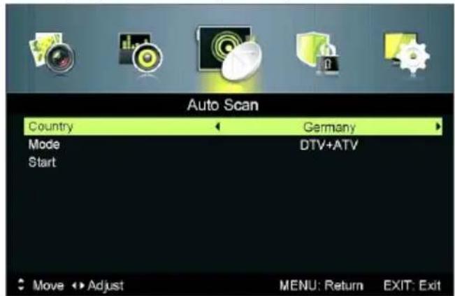 Jay-Tech LED TV JTC 2040D - Tuner Type (Empfängertyp) - 1