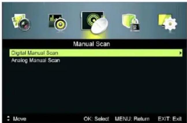 Jay-Tech LED TV JTC 2040D - Digital Manual Scan (Digitale manuelle Suche) - 1
