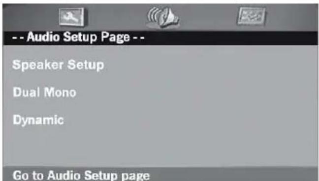 Jay-Tech LED TV JTC 2040D - Seite Audio Setup (Audioeinrichtung) - 1