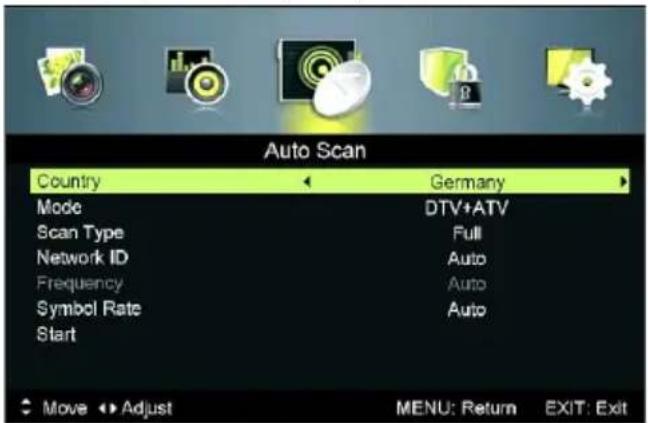 Jay-Tech LED TV JTC 2040D - Tuner Type (Empfängertyp) - 2