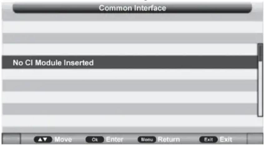 Jay-Tech LED TV JTC 2040C - CI Info (CI-Informationen) - 1