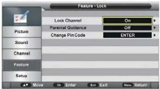 Jay-Tech LED TV JTC 2032D - Lock (Sperre) - 1