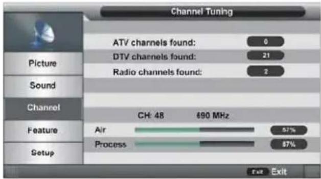 Jay-Tech LED TV JTC 2032D - Auto Search (Auto-Suche) - 1