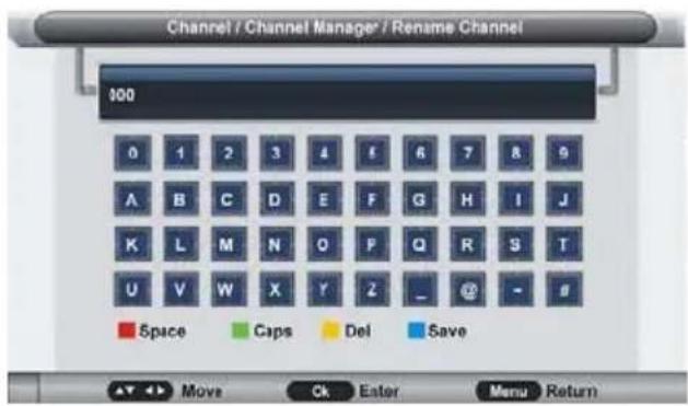 Jay-Tech LED TV JTC 2032D - Channel Management (Senderverwaltung) - 2