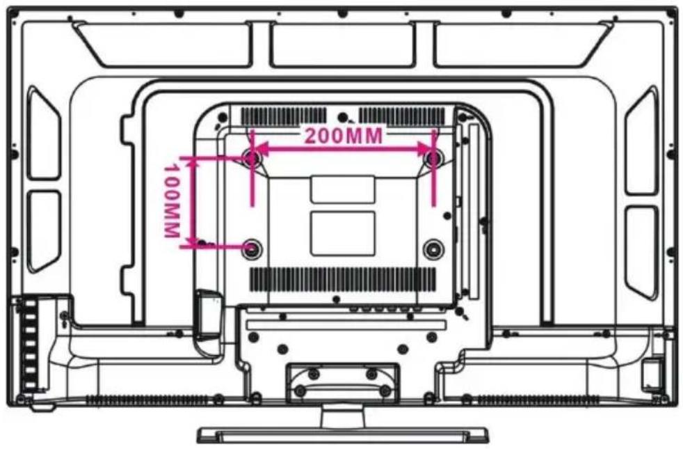 Jay-Tech LED TV JTC 2032TT - WANDMONTAGE - 1
