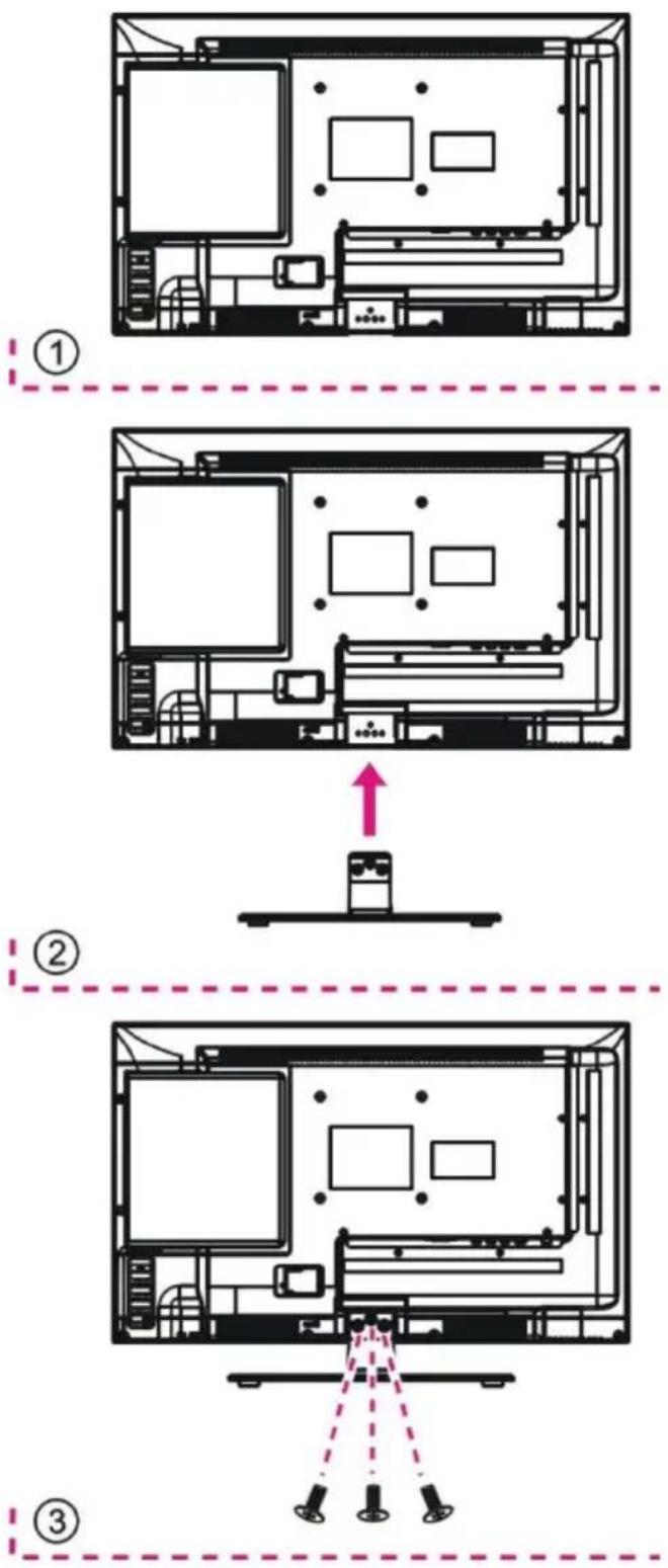 Jay-Tech LED TV JTC 2024D - HINWEISE: - 1