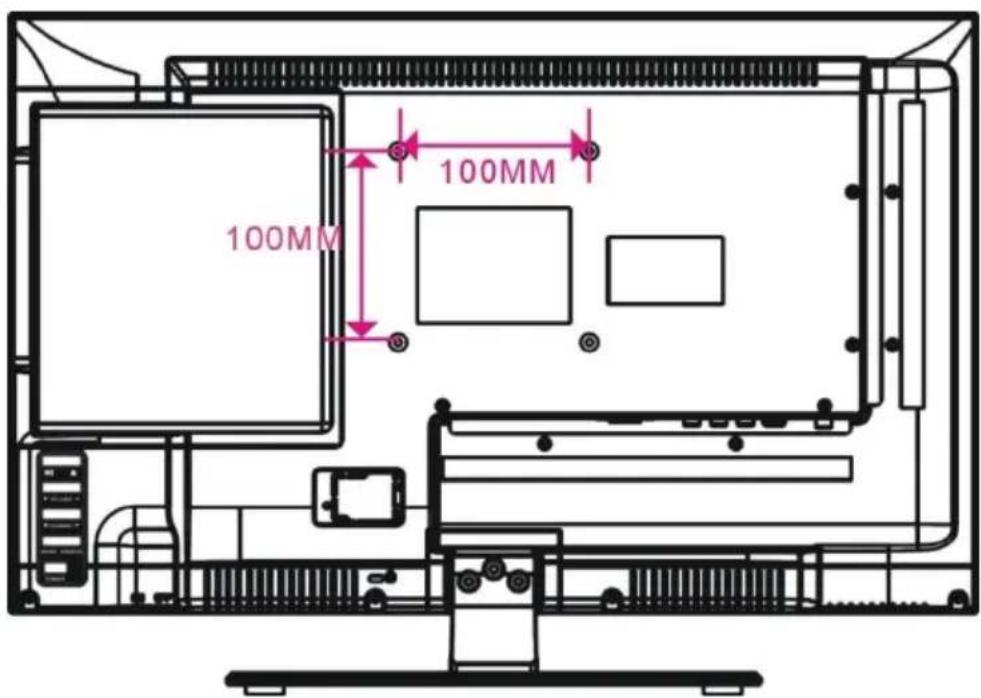Jay-Tech LED TV JTC 2021D - WANDMONTAGE - 1