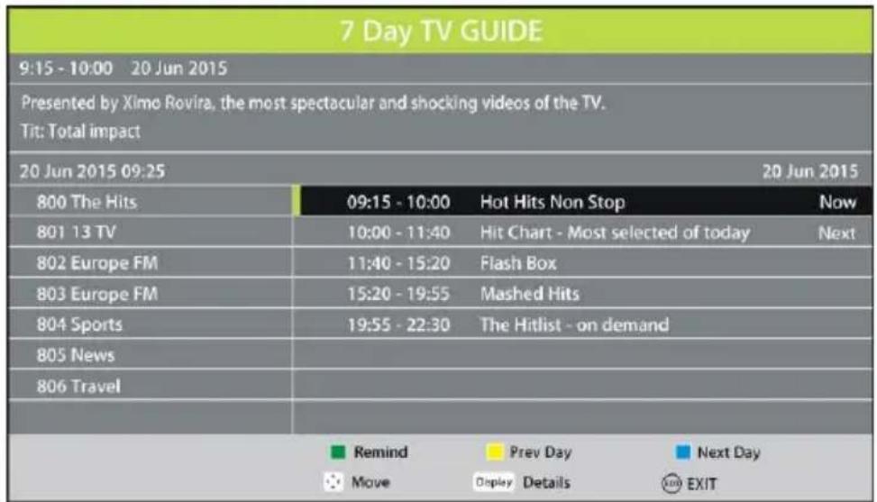 Jay-Tech LED TV DVX3 - FERNSEHZEITSCHRIFT (NUR IM DTV-MODUS) - 1