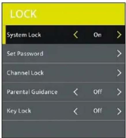 Jay-Tech LED TV DVX3 - Set Password (Kennwort einstellen) - 1