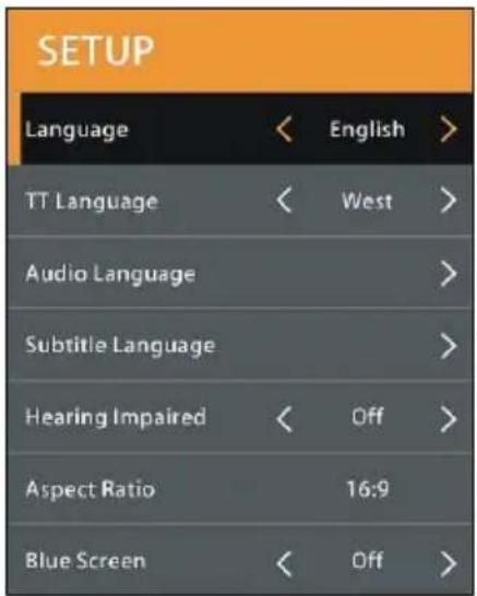 Jay-Tech LED TV DVX3 - Subtitle Language (Untertitelsprache) - 1