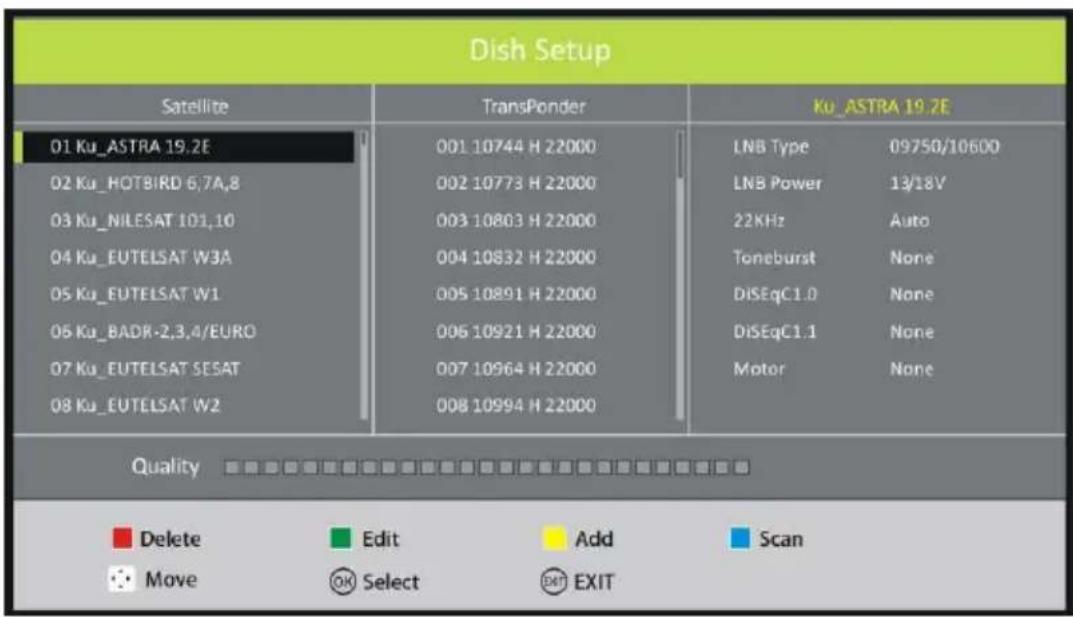 Jay-Tech LED TV DVX3 - DISH SETUP (SATELLITENSCHÜSSELEINRICHTUNG) - 1