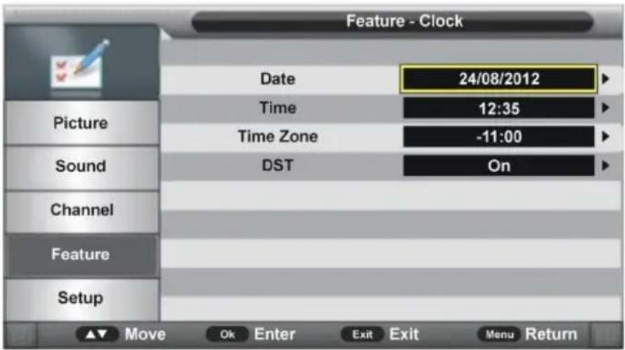 Jay-Tech LED TV 840CTS - Clock (Uhr) - 1