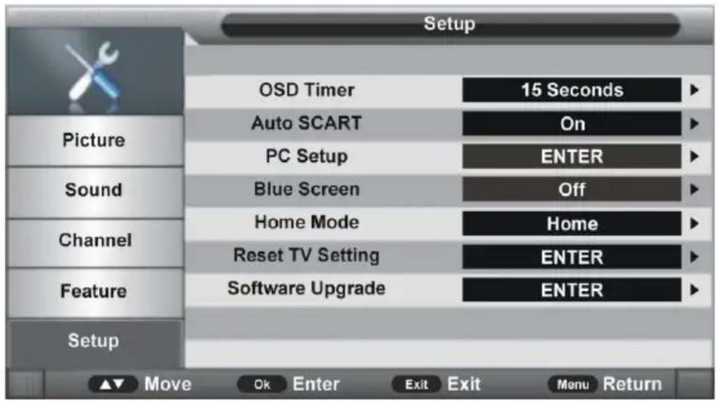 Jay-Tech LED TV 832C - Setup (Einrichtung) - 1