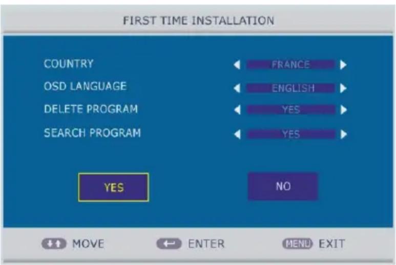 Jay-Tech LED TV 823 - COUNTRY (Land) - 1