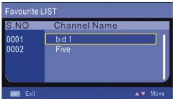 Jay-Tech LED TV 823 - LIEBLINGSSENDERLISTE - 1
