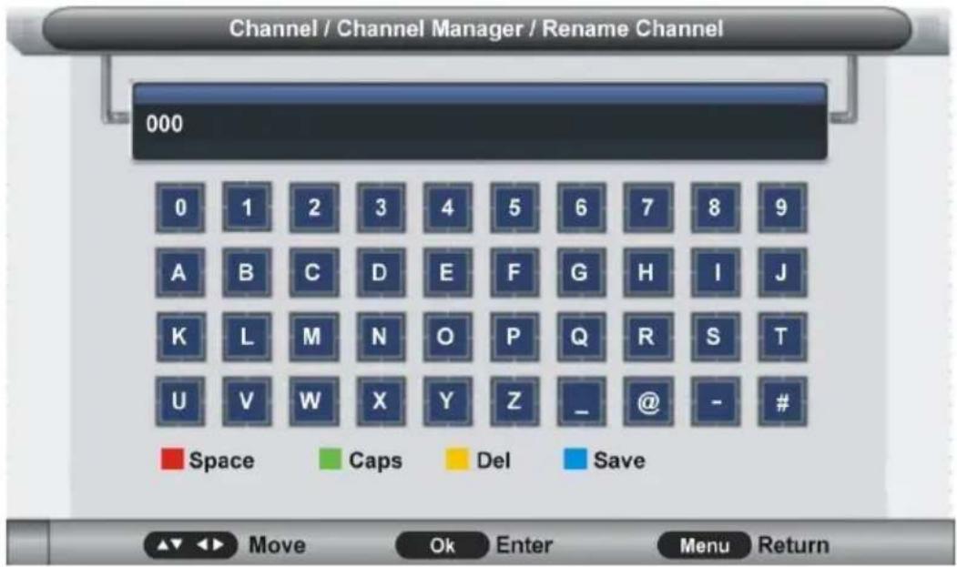 Jay-Tech LED TV822C - Channel Management (Senderverwaltung) - 2