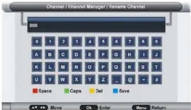 Jay-Tech LED TV JTC 19TT - Channel Management (Senderverwaltung) - 2