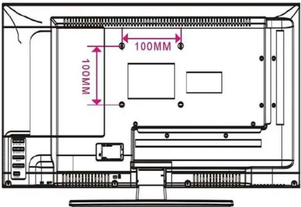 Jay-Tech LED TV JTC 19TT - WANDMONTAGE - 1