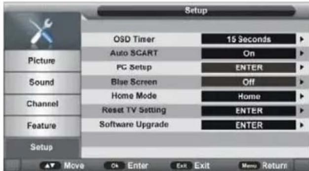 Jay-Tech LED TV JTC 19TT - SETUP (Einrichtung) - 1