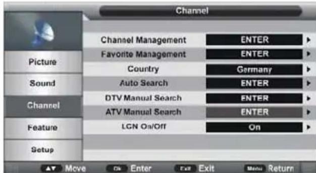 Jay-Tech LED TV JTC 19TT - CHANNEL (Sender) - 1