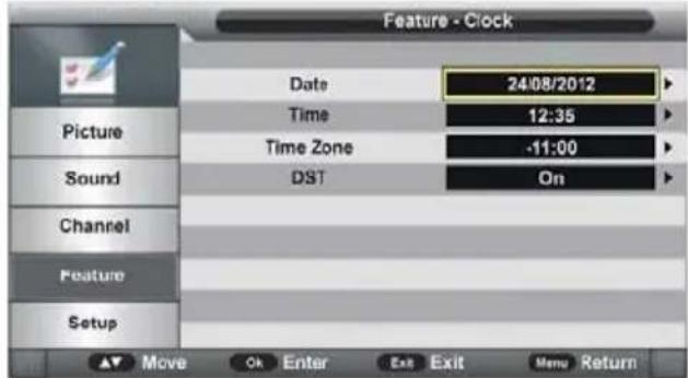 Jay-Tech LED TV JTC 19TT - Clock (Uhr) - 1