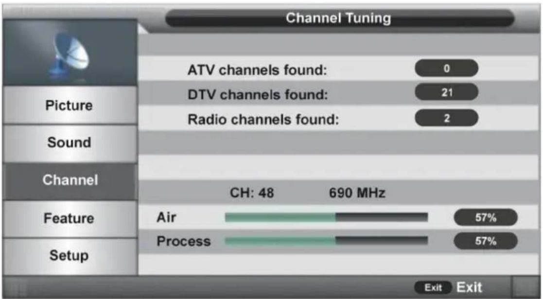 Jay-Tech LED TV JTC 3028C - Auto Search (Auto-Suche) - 1