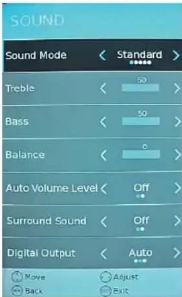 Jay-Tech 5055TT - MENÜ SOUND (TON) - 1