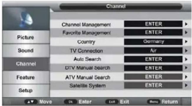 Jay-Tech 4040DTT - ATV MANUAL SEARCH (MANUELLE ATV-SUCHE) - 1